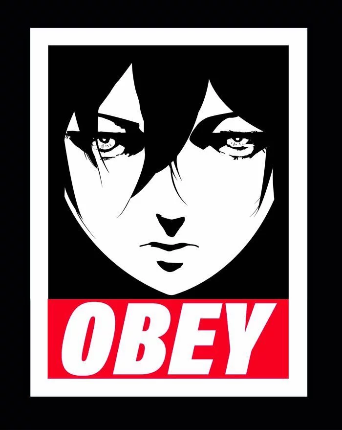 OBEY - My, Adobe illustrator, Vector graphics, Obey, Girls