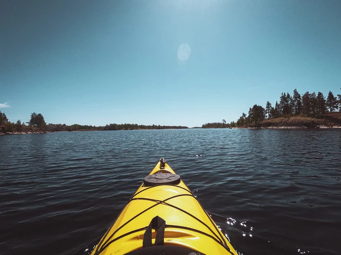 On the skerries of Lake Ladoga in kayaks. Karelia - My, Карелия, Travels, Kayak, Video, Youtube, Ladoga lake, Ladoga skerries