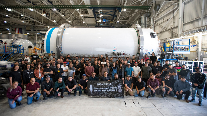 SpaceX:   Falcon,      200-     Merlin Vac! , , , SpaceX, , ,  , , 