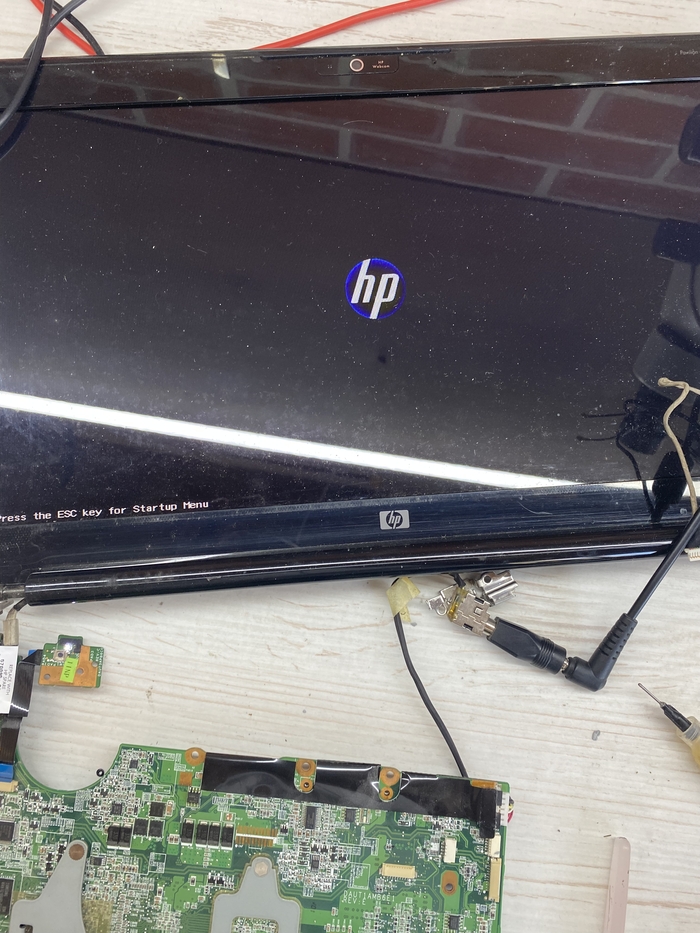 Ремонт ноутбука HP Pavilion DV6-2019er | Пикабу