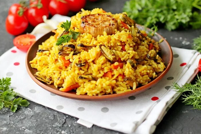 Cooked delicious pilaf - My, Food, Cooking, Longpost, Pilaf, Recipe