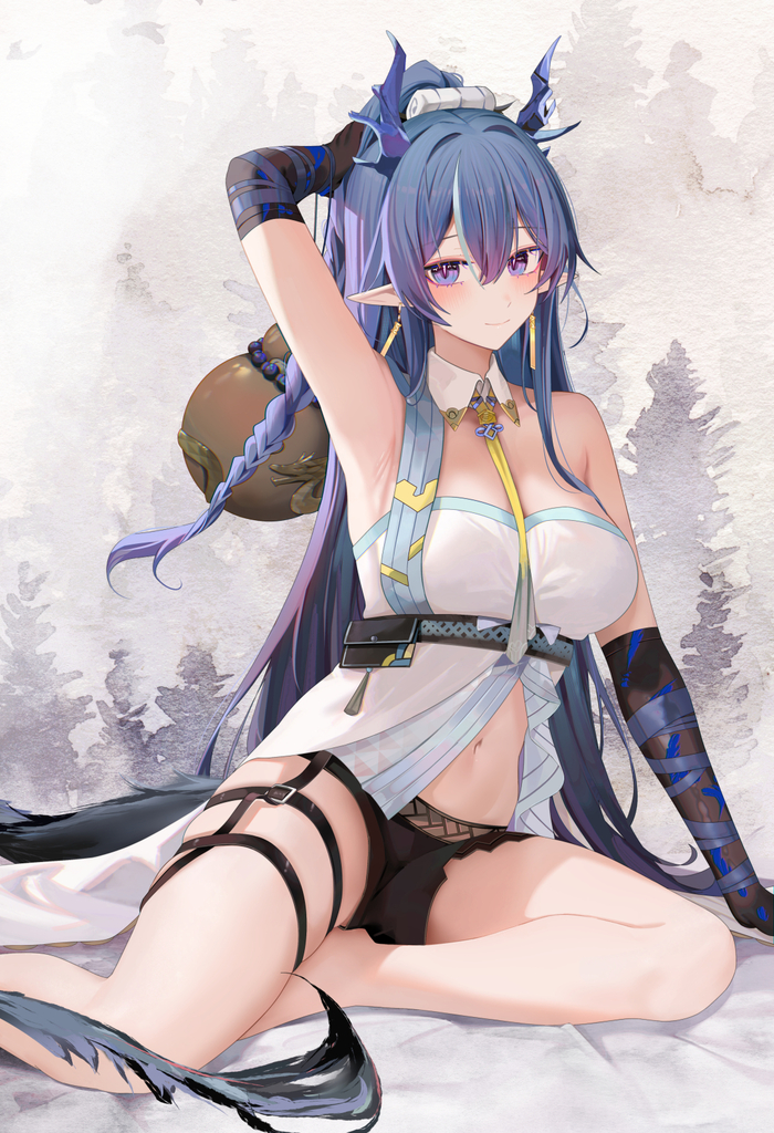Ling Anime Art, , Ling, Arknights