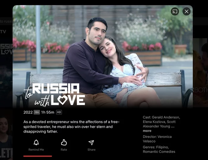 Film about Russians on Netflix starring me - What to see, New films, Philippines, Movies, Netflix, Longpost