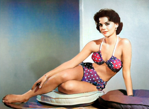 Semi nude Natalie Wood in a swimsuit - Bikini, Swimsuit, Natalie Wood, Longpost, Girls