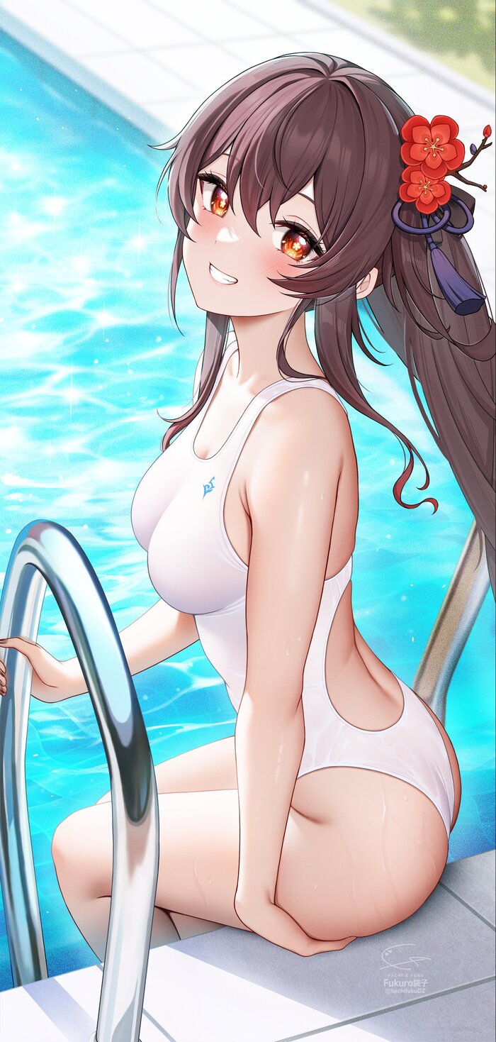   Genshin Impact, Hu Tao (Genshin Impact), , , , , Anime Art, , Fukuro