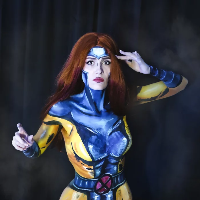 Body painting Body art, Face painting, Superhero body art - My, Bodypainting, Twitchtv, Streamers, Content, Creation, Стрим, Video, Youtube, Longpost, Cosplay