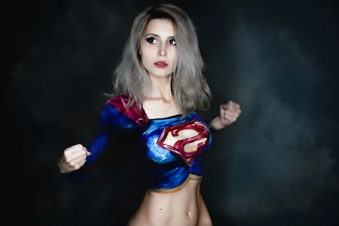 Body painting Body art, Face painting, Superhero body art - My, Bodypainting, Twitchtv, Streamers, Content, Creation, Стрим, Video, Youtube, Longpost, Cosplay