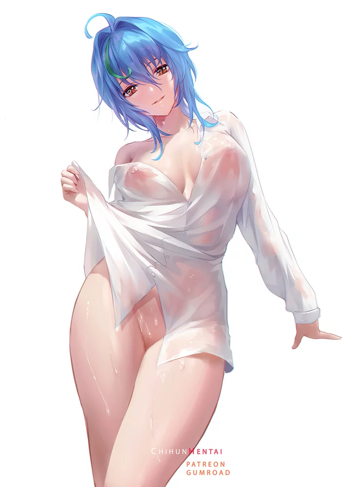 Xenovia Quarta - NSFW, Anime, Anime art, Art, High School DXD, Xenovia, Boobs, Hand-drawn erotica, Erotic