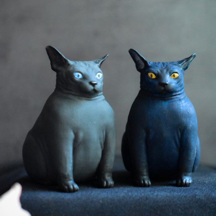Жирные котики | Пикабу