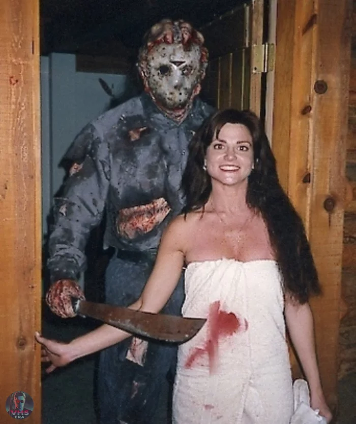 On the set of Jason Goes to Hell: The Last Friday, 1993 - Friday the 13th, VHS, Movies, Horror, Jason Voorhees, Longpost