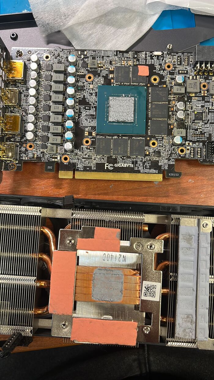 Брак с завода rtx 3060 ti или умысел? Видеокарта, Компьютер, Клиенты, Компьютерная помощь, Ремонт, Ремонт видеокарт, Производственный брак, Длиннопост