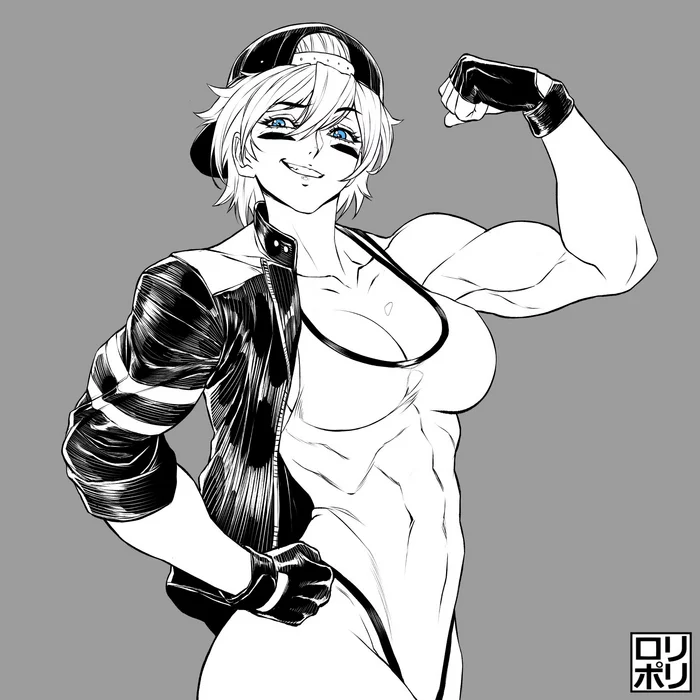 Roxy @DoubleMX2 - Strong girl, Muscleart, Sports girls, Anime art, Art, Girls, Jamrolypoly