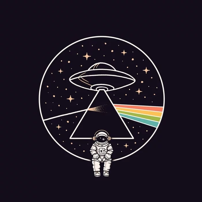 Art - Art, Art, Astronaut, The Dark side of the Moon, Pink floyd