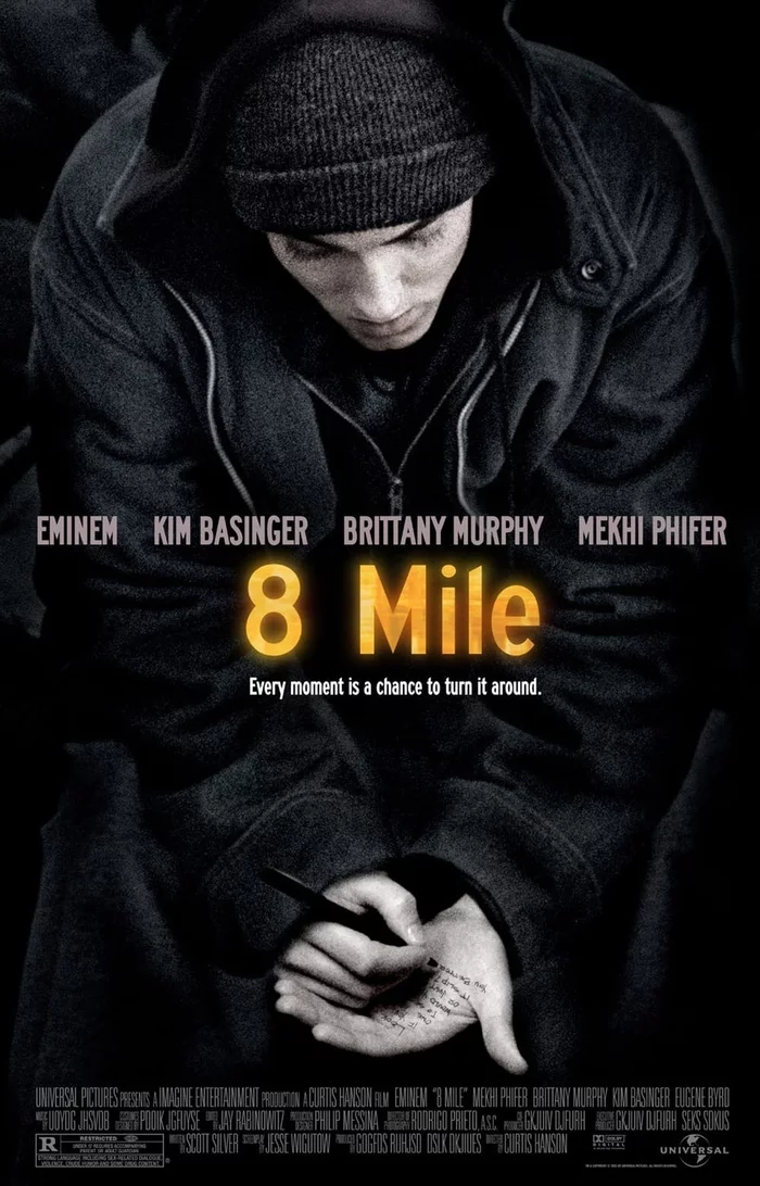 20 years since the premiere of 8 Mile - Actors and actresses, Movies, 8 mile, Eminem, Rap, Video, Longpost