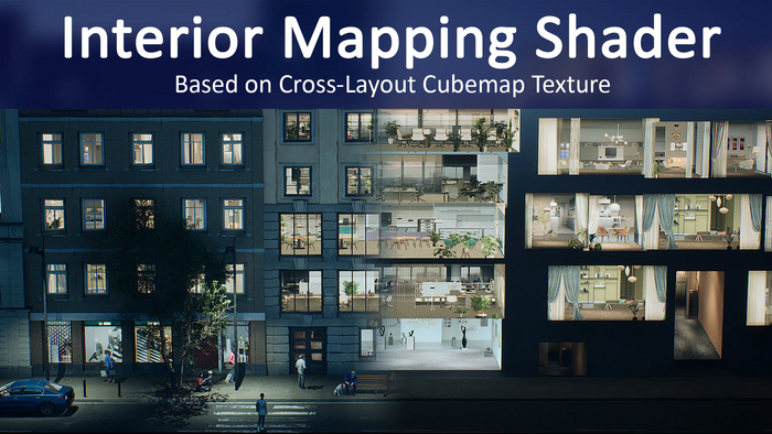 Бесплатный параллакс шейдер для окон, Unreal Engine