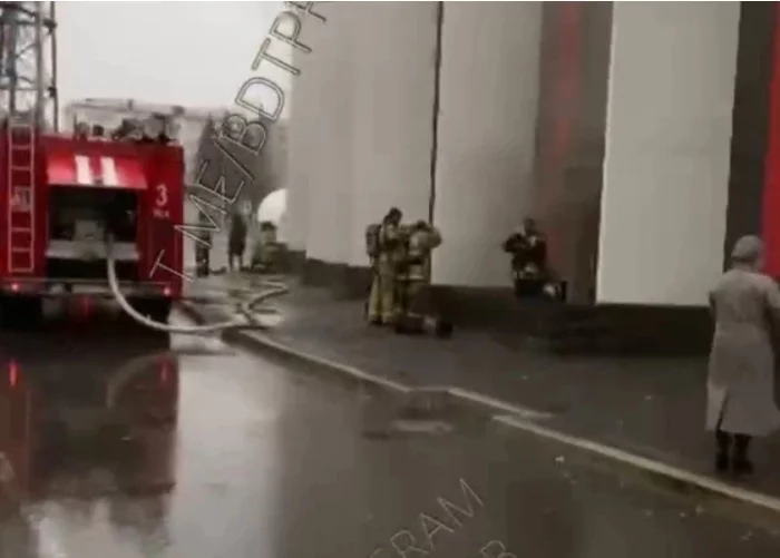 Fire at the Oil Club - Fire, Incident, Ufa, Firefighters, Negative