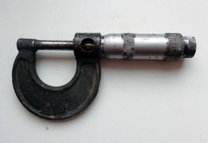 Continuation of the post “Micrometer from a flea market. Recovery - My, With your own hands, Crafts, Micrometer, Repair of equipment, Needlework with process, Longpost, Tools, Reply to post
