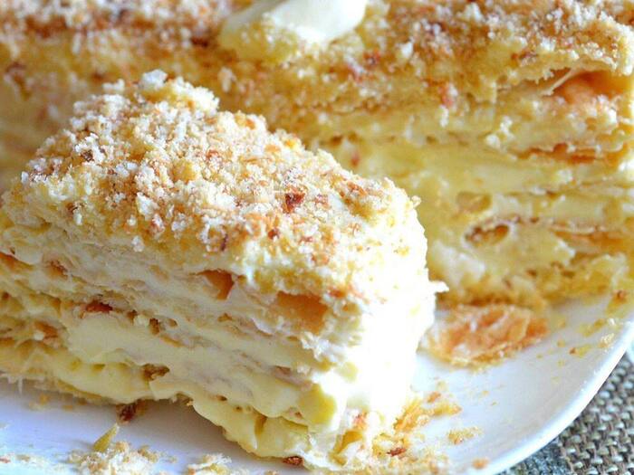 Lazy cake Napoleon - Recipe, Napoleon Cake