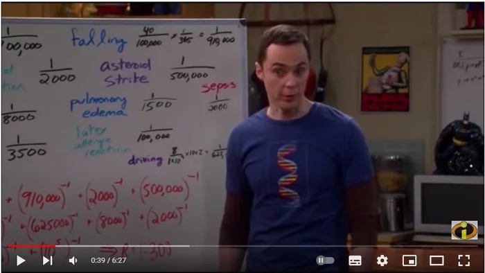 Mathematics and Theory in The Big Bang Theory - Serials, Теория большого взрыва, Mathematics