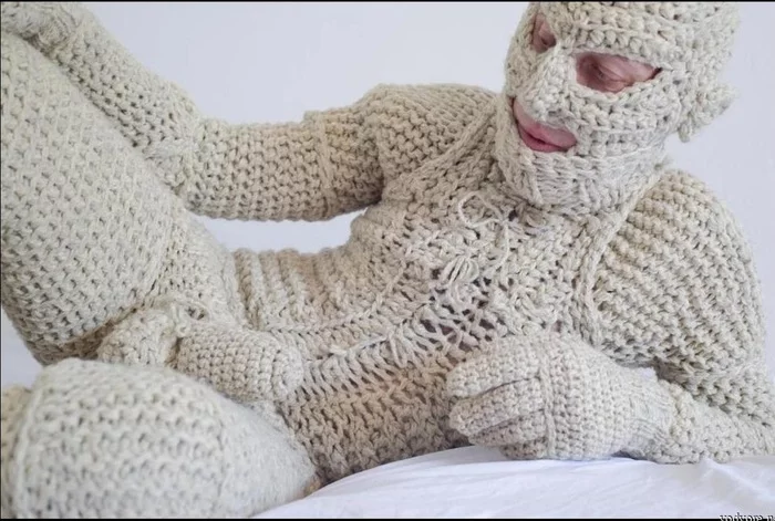 Grandma went crazy - Costume, Knitting, Guys