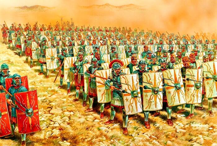 Структура легиона Римской империи Древний Рим, Военные, История, Легион, Длиннопост