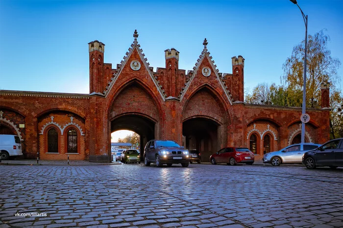 Brandenburg Gate, Kaliningrad - My, Kaliningrad, Tourism, Travel across Russia, Brandenburg Gate, sights, Architecture, Gothic, Neo-Gothic, Kaliningrad region, Longpost