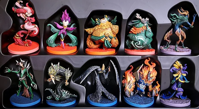 Cerebria - painting miniatures - My, Miniature, Painting miniatures, Board games