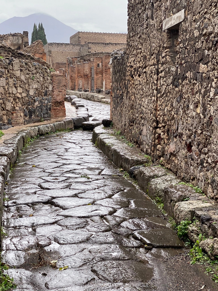 Дождливый день в Помпеи Фотография, Помпеи, История, Архитектура