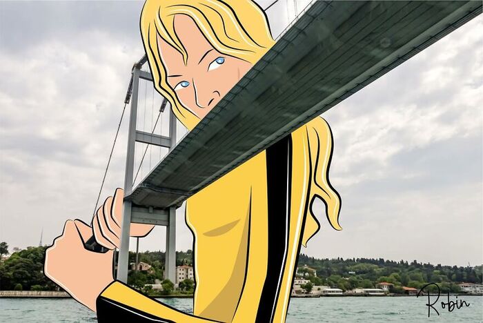 Мосты с разных уголков света глазами Робина Яйлы (Robin Yayla) Графика, Мост, Ассорти, Длиннопост