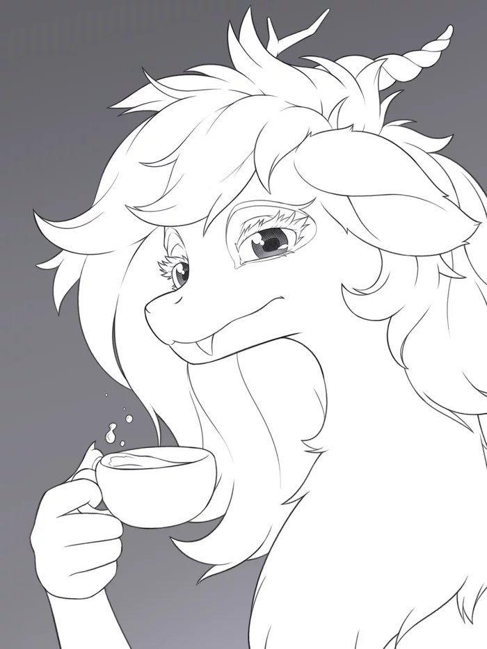 A cup of tea? - My little pony, PonyArt, Eris, Symbianl