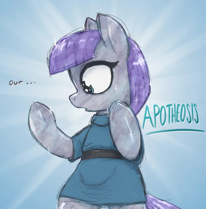 Crystal apotheosis - My little pony, PonyArt, Maud pie, T72b (artist)