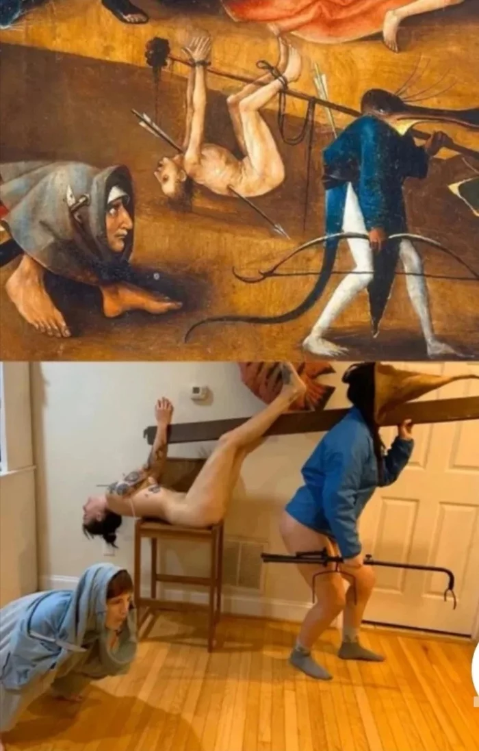 Find 10 differences - Humor, Cosplay, Images, Suffering middle ages, Insulation