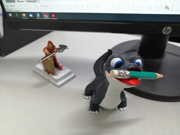 Engineering assistants - My, 3D печать, Assistant, Calipers, Spartans, Longpost, Bruno