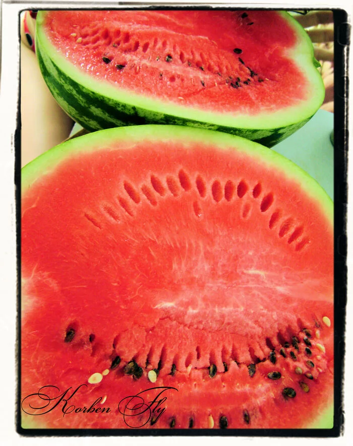 Watermelon - My, Watermelon, Summer