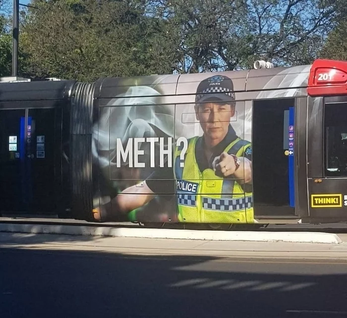 No thanks, I'd rather have a beer - Methamphetamine, Police