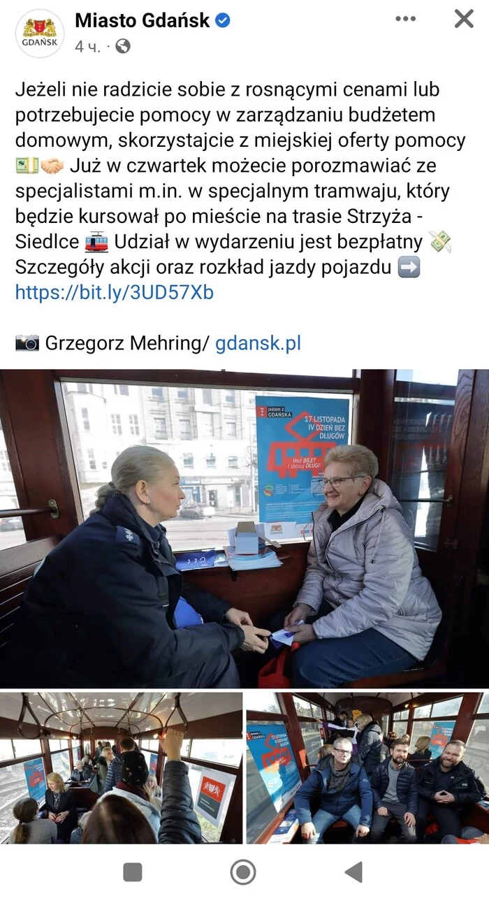 Psychological tram help for impoverished Poles in Gdansk - Poland, Gdansk, High prices, A crisis