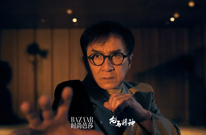 Jackie Chan for Harper's Bazaar - Actors and actresses, Jackie Chan, Harpers Bazaar, On horseback, Longpost