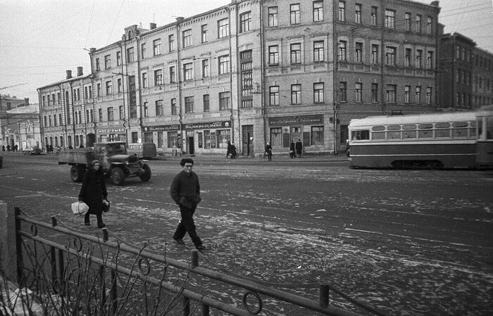 Прогулка по Москве 1951 года. Какой была столица в последние годы правления Сталина? СССР, Фотография, История СССР, Москва, 50-е, Длиннопост