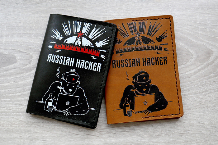 Обложки на паспорт Рукоделие без процесса, Хобби, Изделия из кожи, Юмор, Выборы США, Русские хакеры
