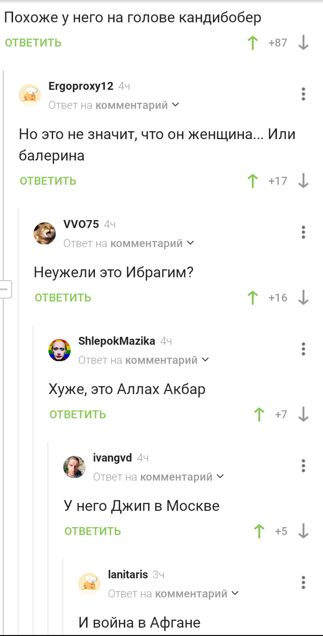 Бобры, Афган и Ибрагимы