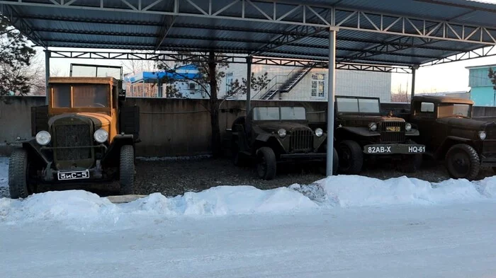 American Jeep was hiding in the back of the Soviet ZIS: continuation of the post about the museum of military vehicles of the Second World War - My, Zis, Retro car, Goat, Willis, Military equipment, Restoration, Museum, Longpost, Video, Soundless