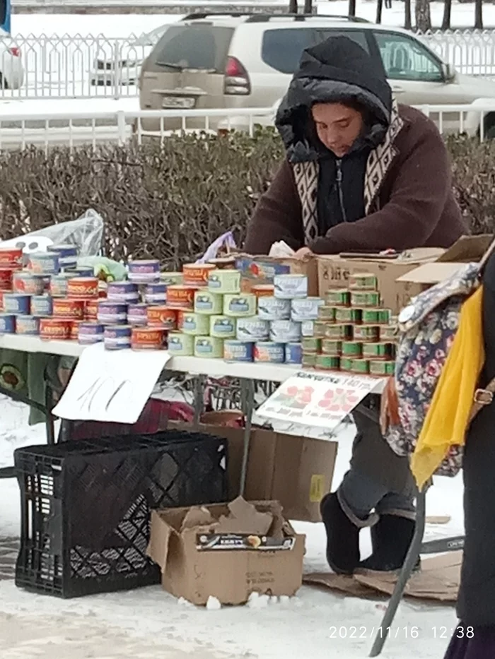 Again, the sale of red caviar from the stalls on the street - Fake, Caviar, Fraud, Deception, Tatarstan, Longpost, Negative