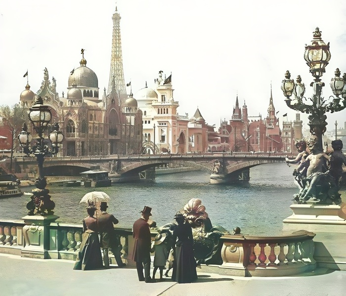 Париж в 1890