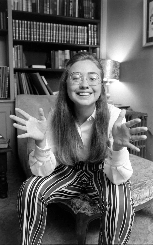 Hillary Clinton in 1970 - The photo, 1970, Hillary Clinton, USA, Youth