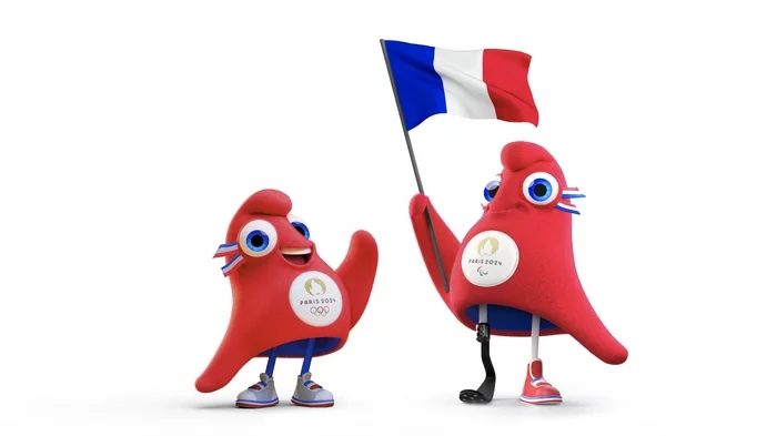 The difference is simply stunning. - Olympic Games, France, Symbols and symbols, Mat, Humor