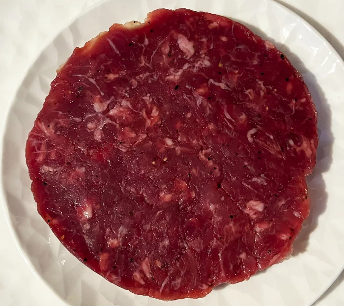 Marbled beef tartare - My, Tartarus, Food, Recipe, Longpost, Meat