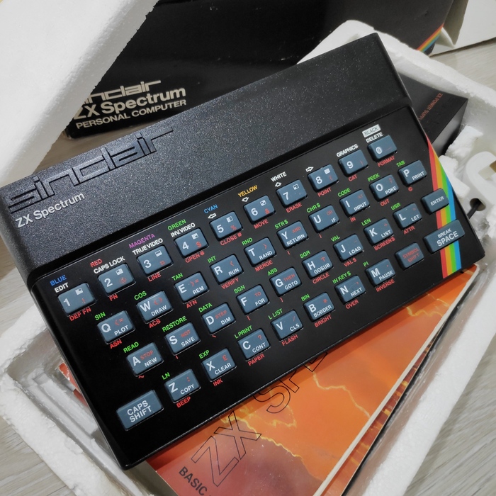 ZX Spectrum 48 Zx Spectrum, Ретро компьютер, Длиннопост