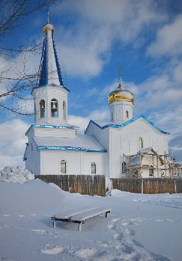 Siberians, brothers... - My, Poems, Village, Temple, Longpost