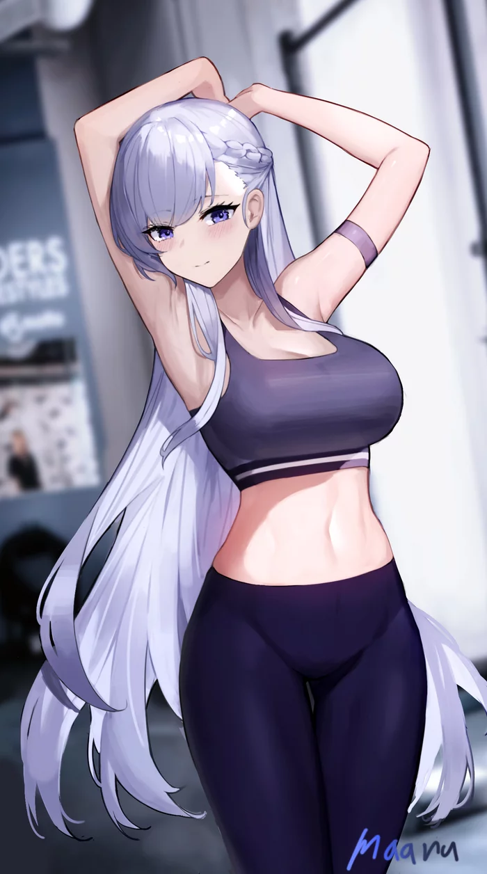 Belfast - Anime Art, Аниме, Belfast, Azur Lane