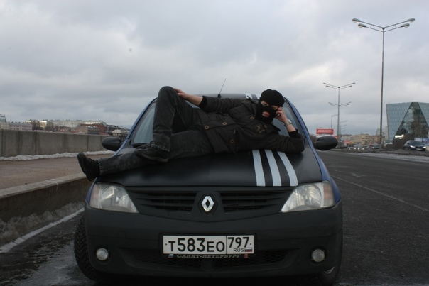 Portrait of a Beloved Woman - My, Renault logan, Tomfoolery, Portrait, Longpost